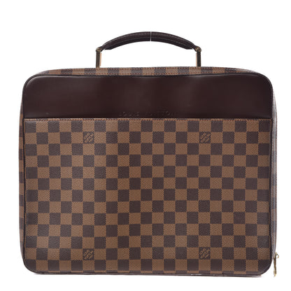 Louis Vuitton Damier Ebene Porte Ordinateur Sabana Computer Case 1 of 10