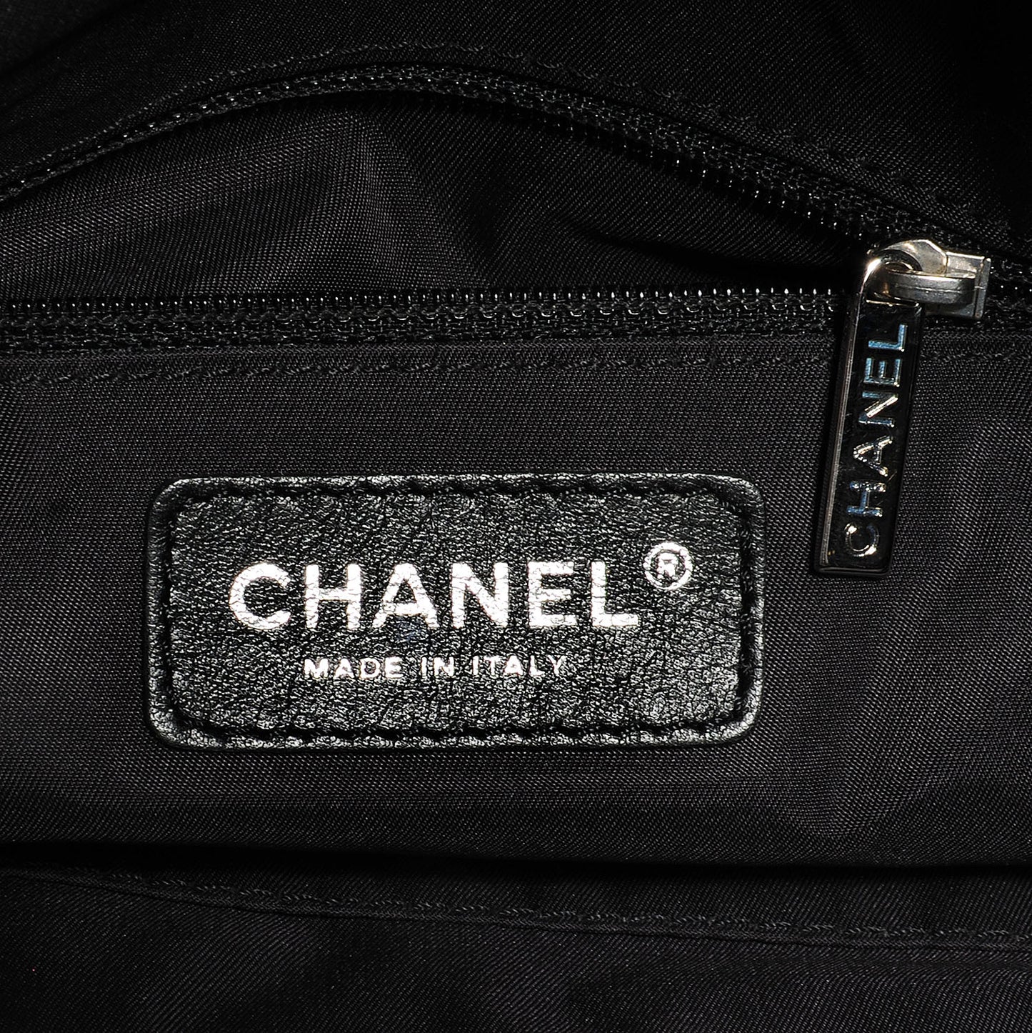 Coated Canvas Paris Biarritz Hobo Black