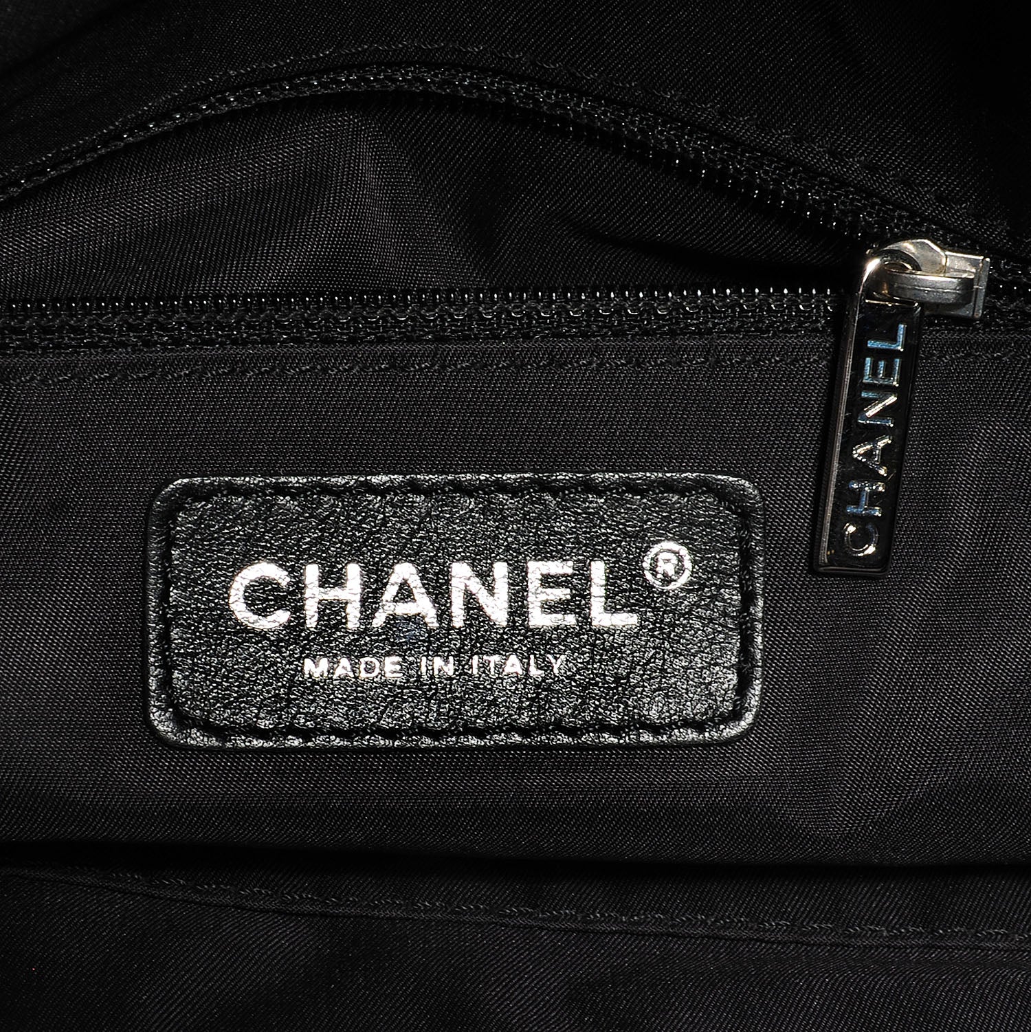 Chanel Coated Canvas Paris Biarritz Hobo Black 6 of 7