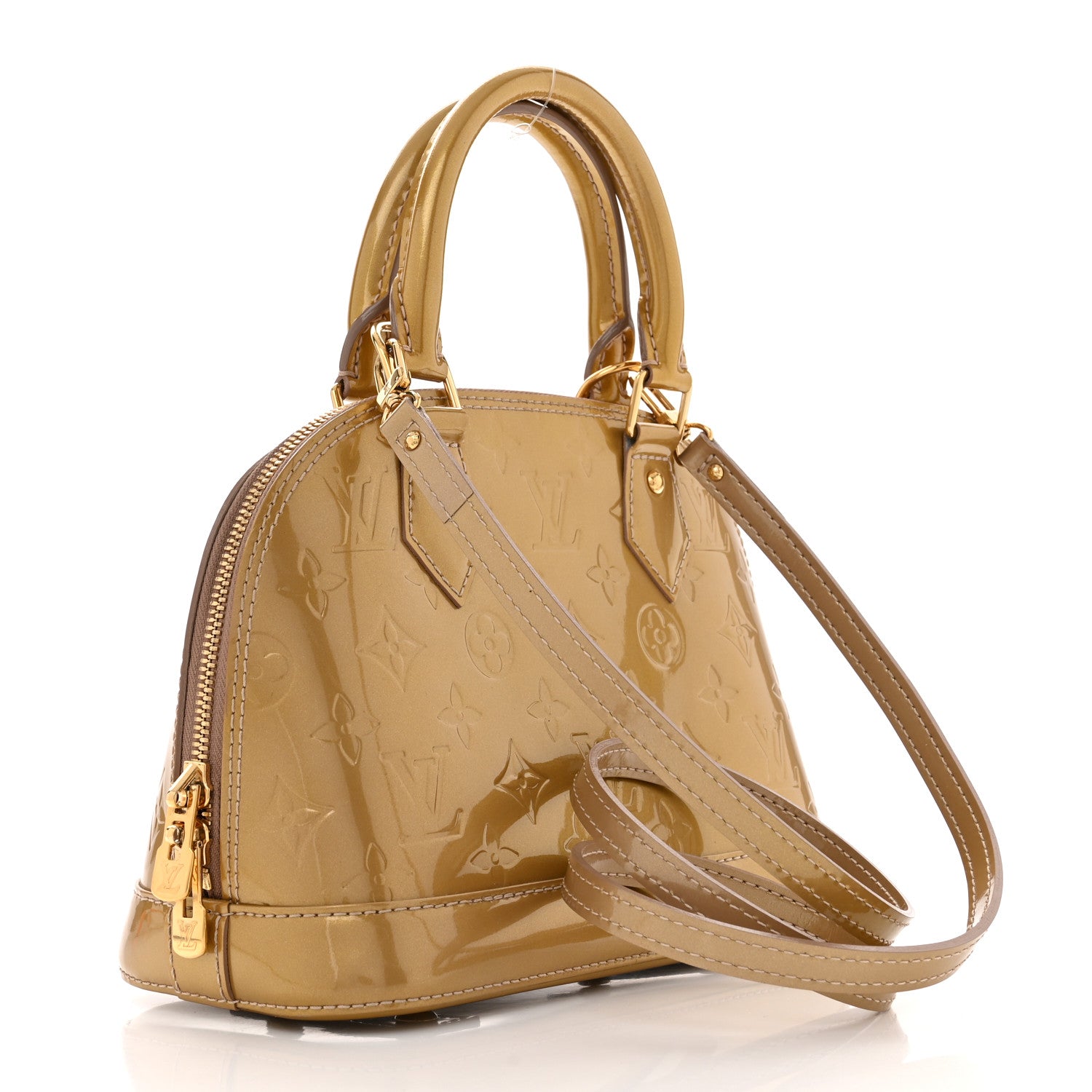 Louis Vuitton Vernis Alma BB Mordore 3 of 9