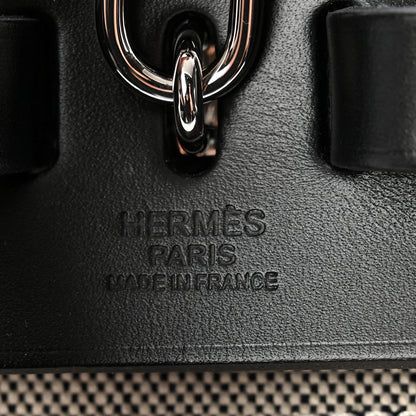 Hermes Criss Viking Vache Hunter Herbag a Dos Zip Retourne Backpack Ecru Black 7 of 10