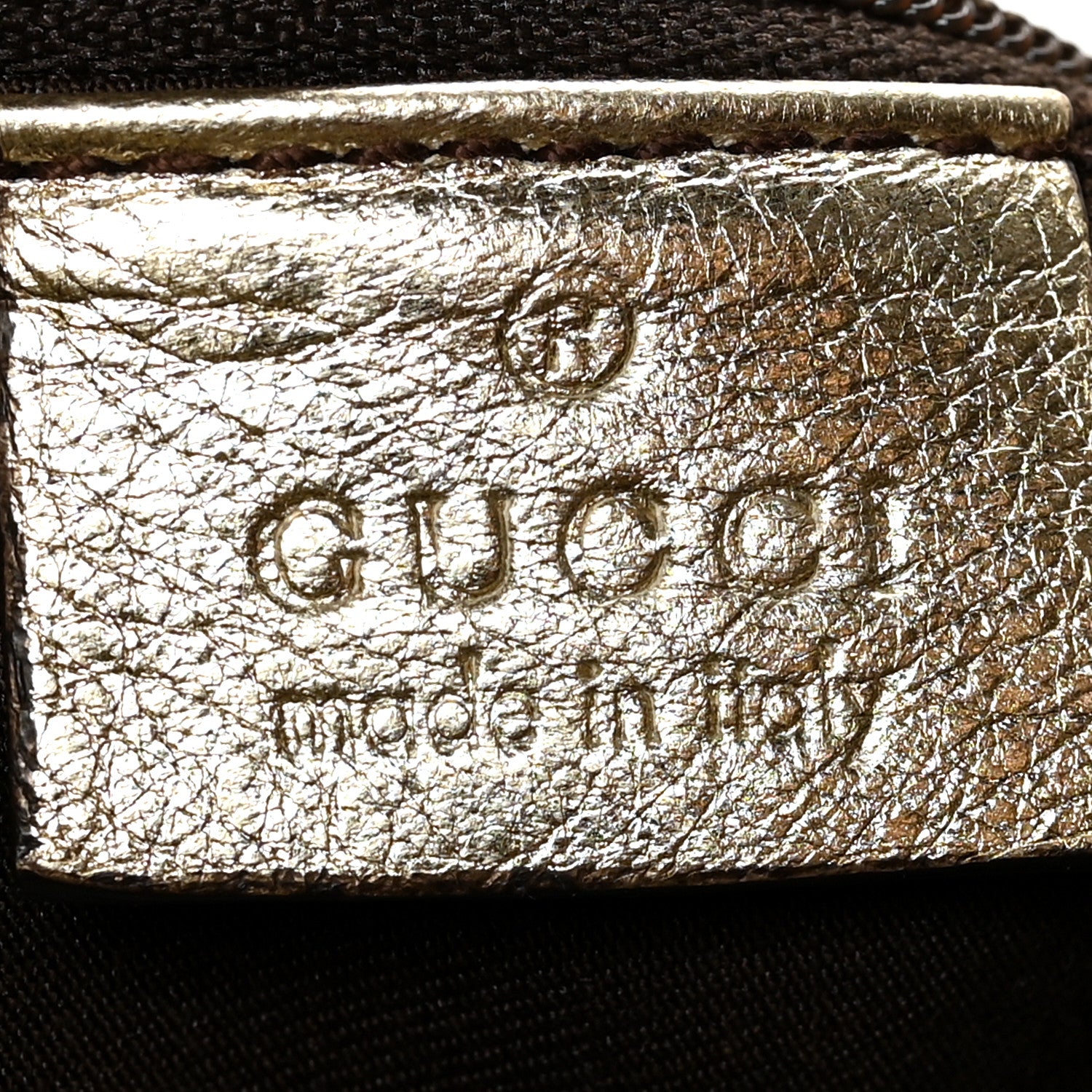 Gucci Monogram Medium D Gold Hobo Gold 5 of 15