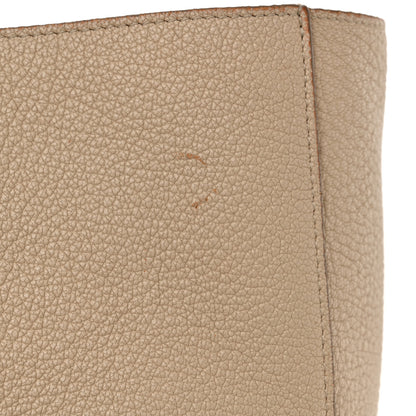 Celine Soft Grained Calfskin Sangle Bucket Bag Dune 15 of 18