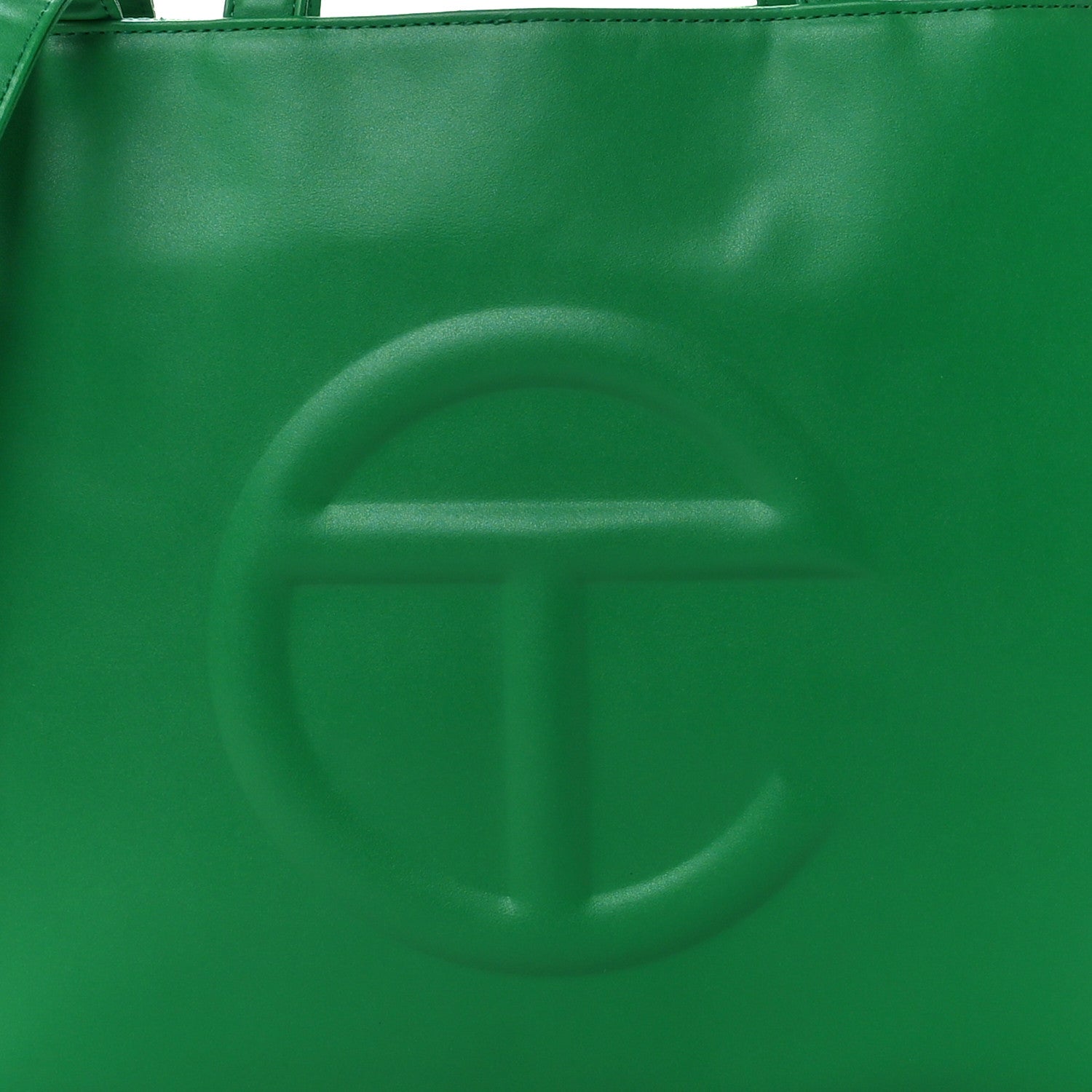 Telfar Vegan Leather Medium Shopping Bag Greenscreen 9 of 17