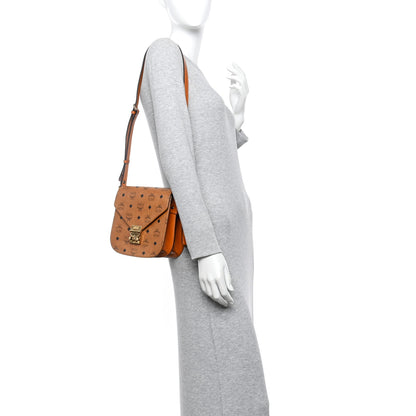 MCM Visetos Patricia Crossbody Bag Cognac 2 of 13