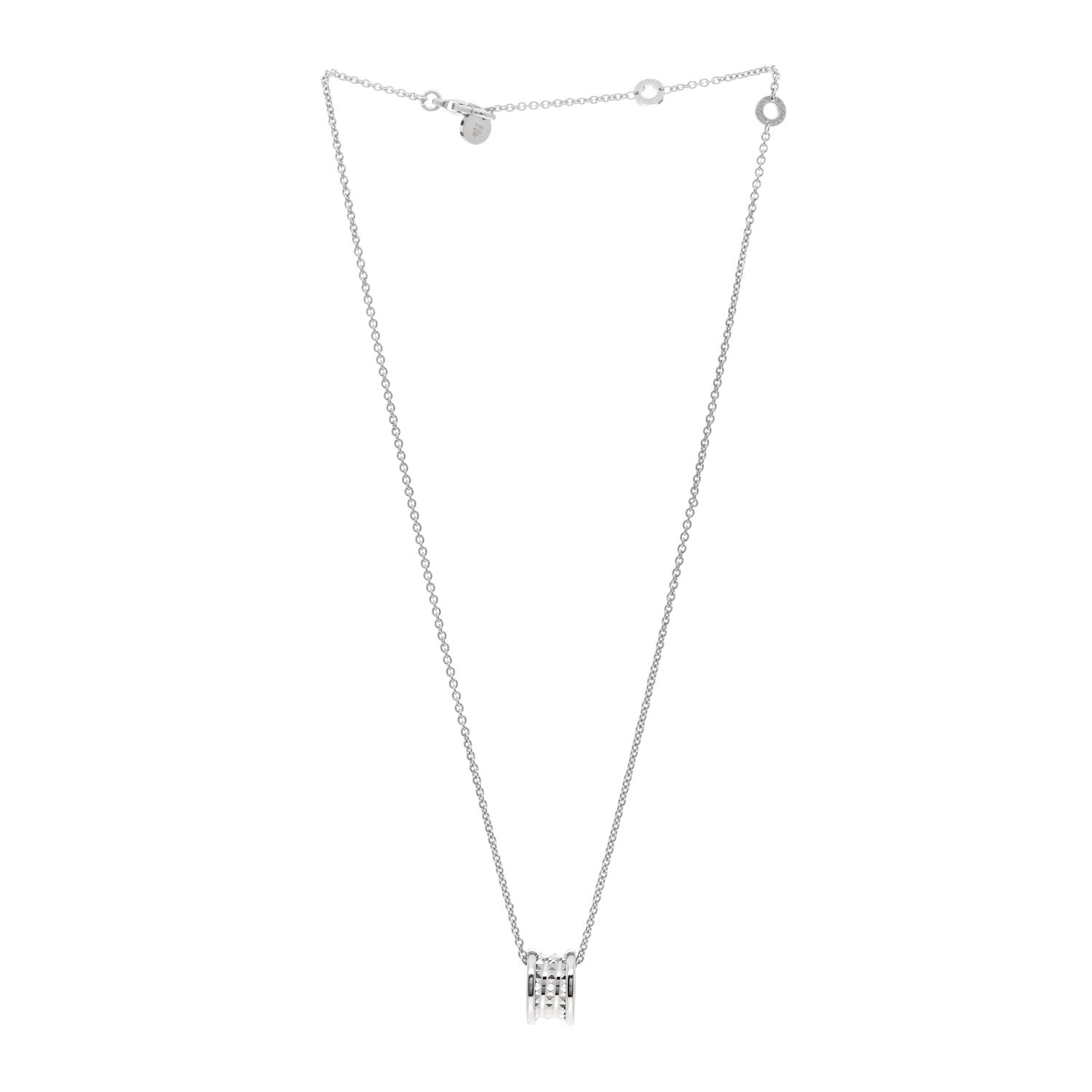 Bulgari Sterling Silver Save The Children Pendant Necklace 3 of 6