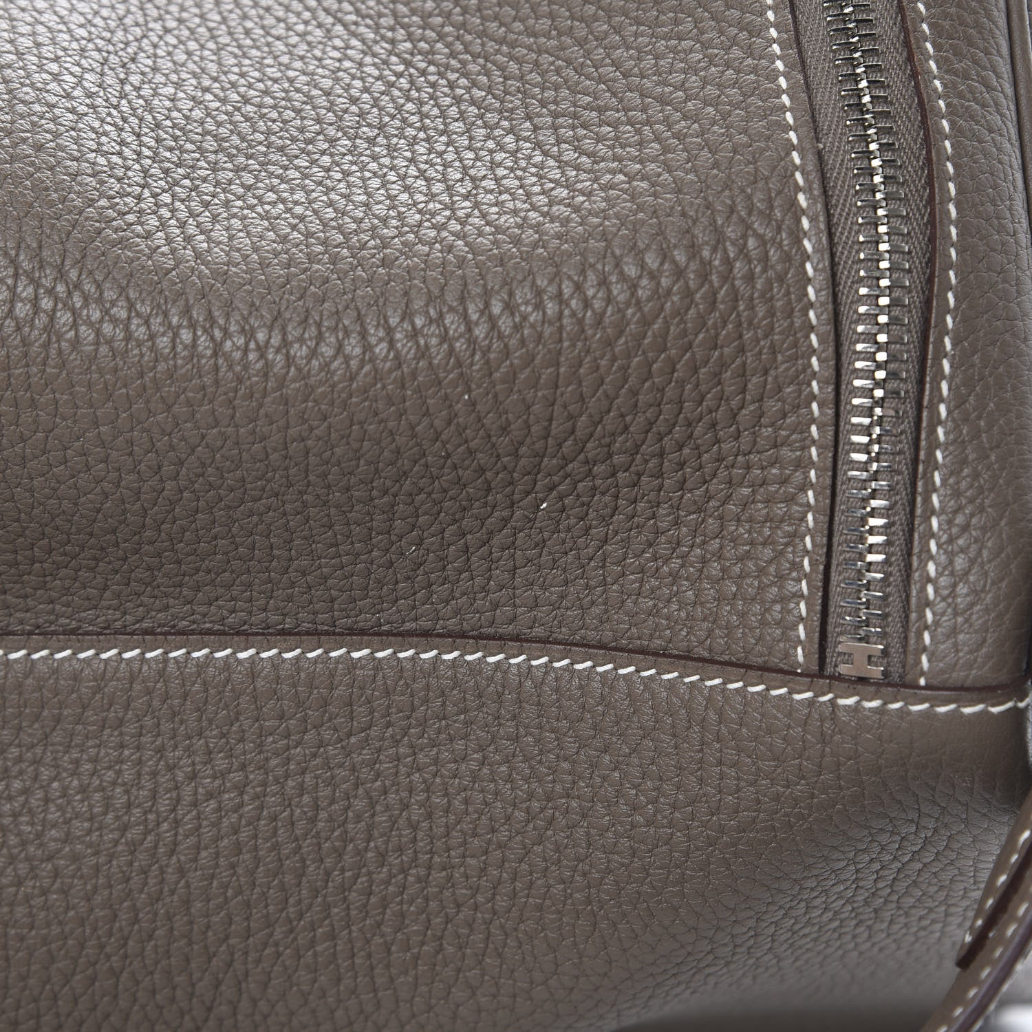 Hermes Taurillon Clemence Lindy 30 Etoupe 13 of 14