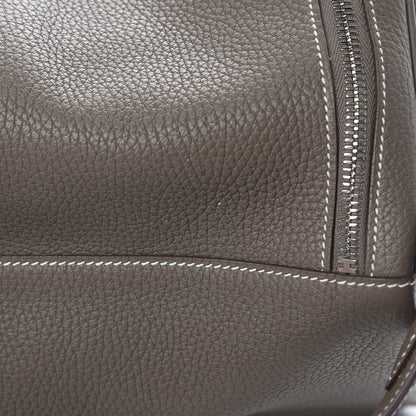 Hermes Taurillon Clemence Lindy 30 Etoupe 13 of 14