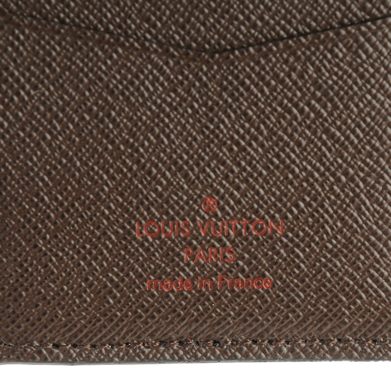 Louis Vuitton Damier Ebene Pocket Organizer NM 6 of 7
