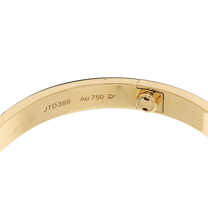 Cartier 18K Yellow Gold LOVE Bracelet 17 7 of 9