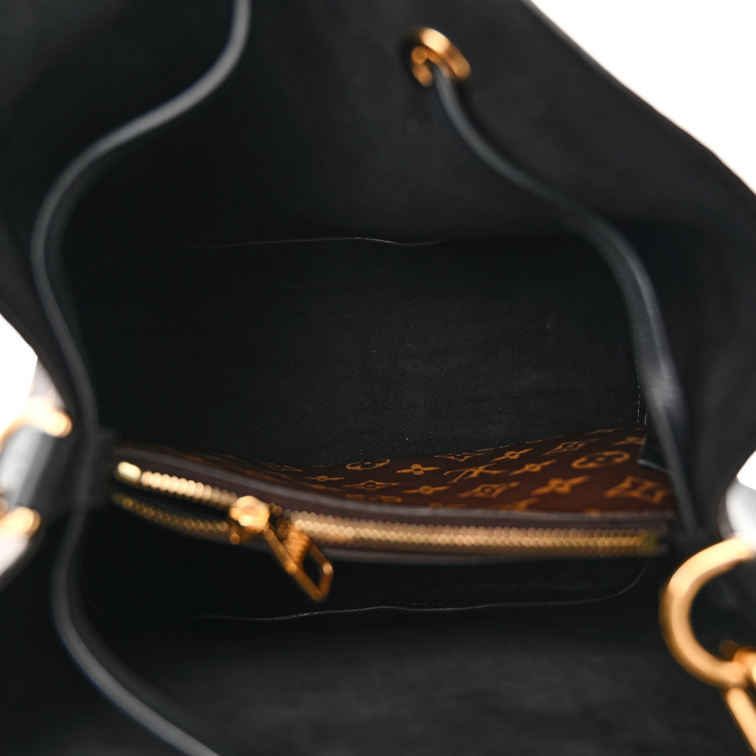 Louis Vuitton Monogram Neonoe MM Black 5 of 10