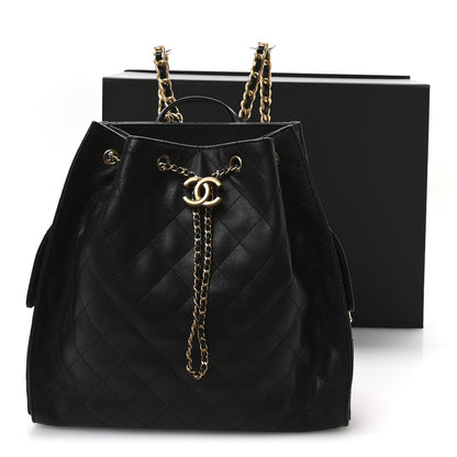Chanel Caviar Quilted Large Chanel 25 Backpack Black 11 of 11