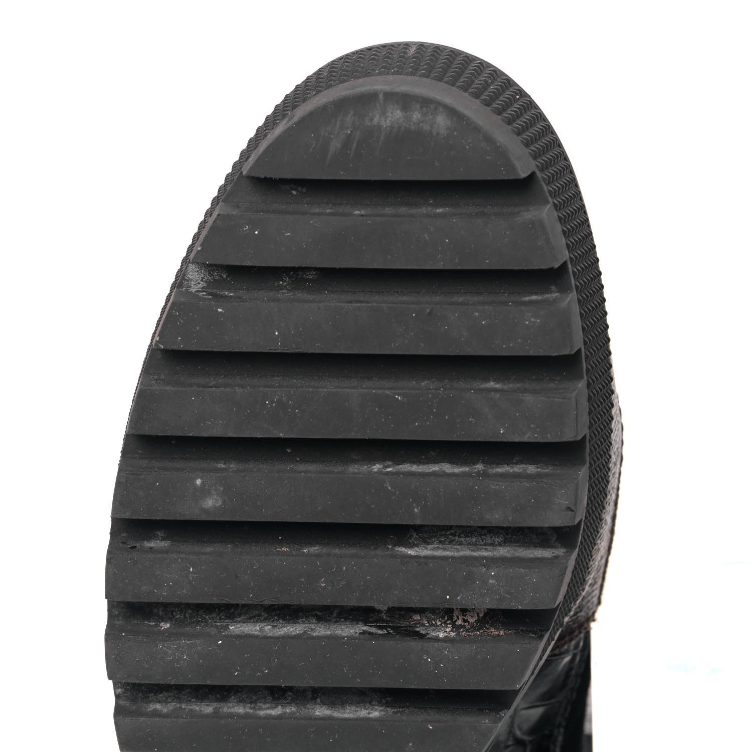 Louis Vuitton Suede Calfskin Crocodile Embossed Patent Monogram Laureate Platform Desert Boots 40 Black 17 of 18