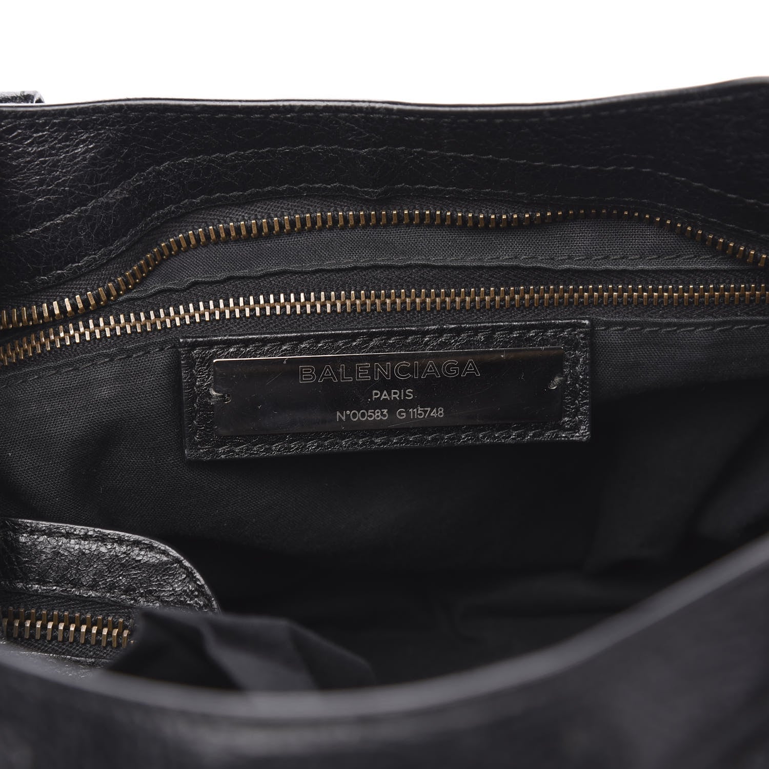 Balenciaga Agneau Classic Hardware City Black 6 of 11