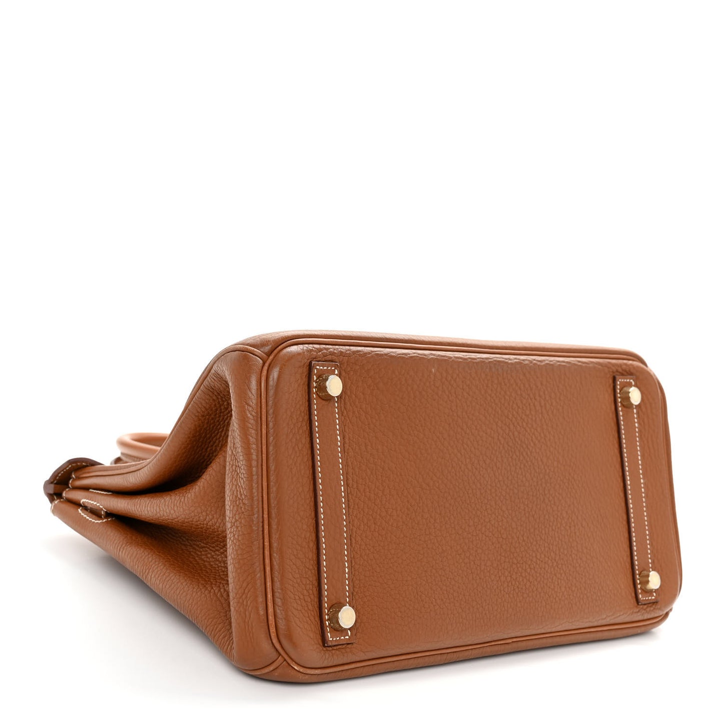 Taurillon Clemence Birkin 30 Gold