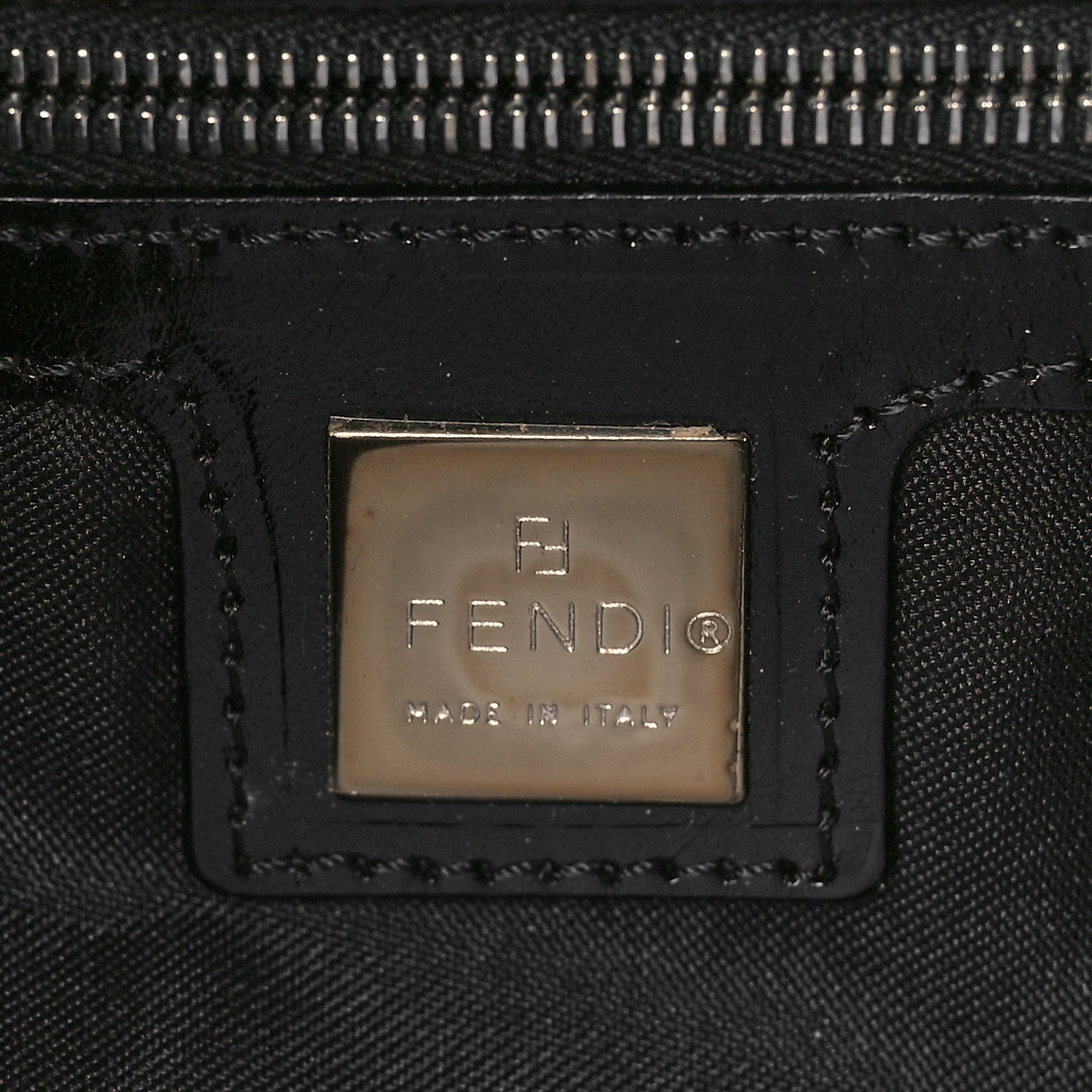 Fendi Beaded Baguette Black 5 of 11