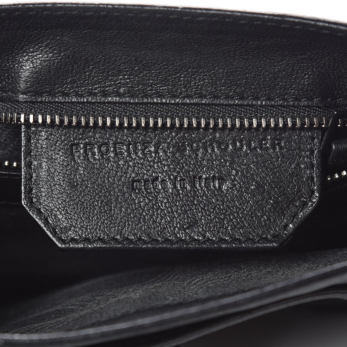 Lambskin PS1 Mini Pouch Messenger Black