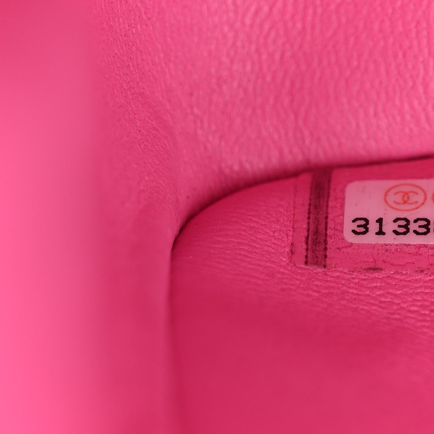 Lambskin Quilted Medium Double Flap Neon Pink