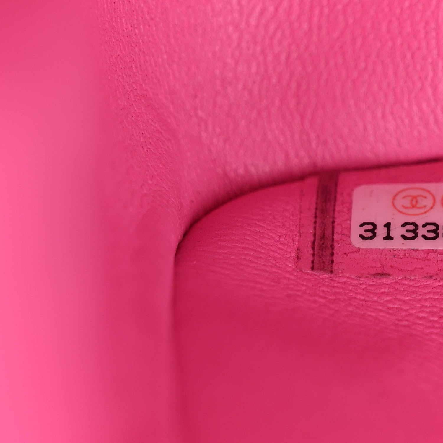 Chanel Lambskin Quilted Medium Double Flap Neon Pink 7 of 11