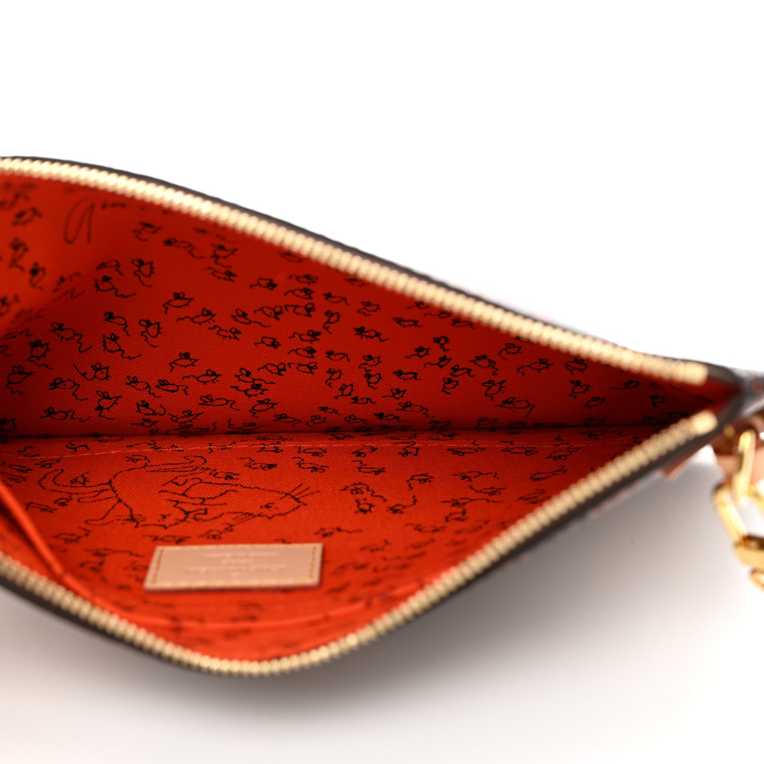 Louis Vuitton Catogram Neverfull MM GM Pochette Marron 5 of 7