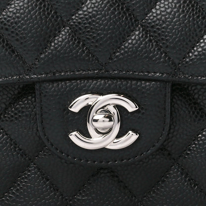 Chanel Caviar Quilted Small Double Flap Black 9 of 11