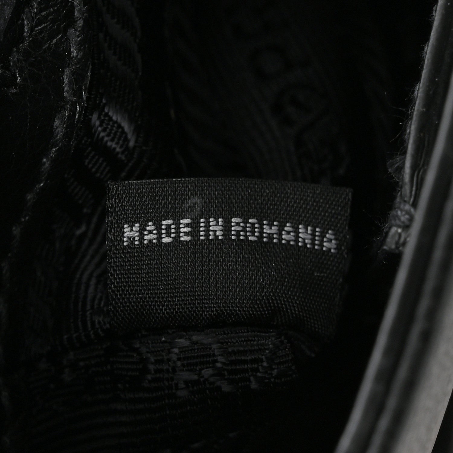 Prada Glace Calfskin Studded Crossbody Black 7 of 11