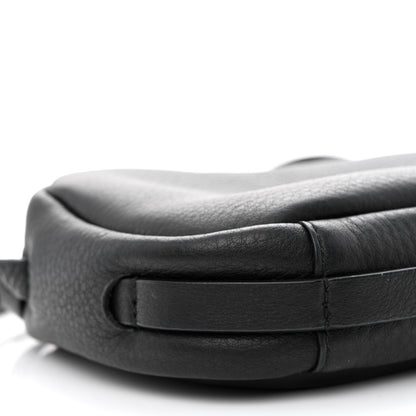 Balenciaga Calfskin Logo XS Everyday Camera Bag Black 10 of 12