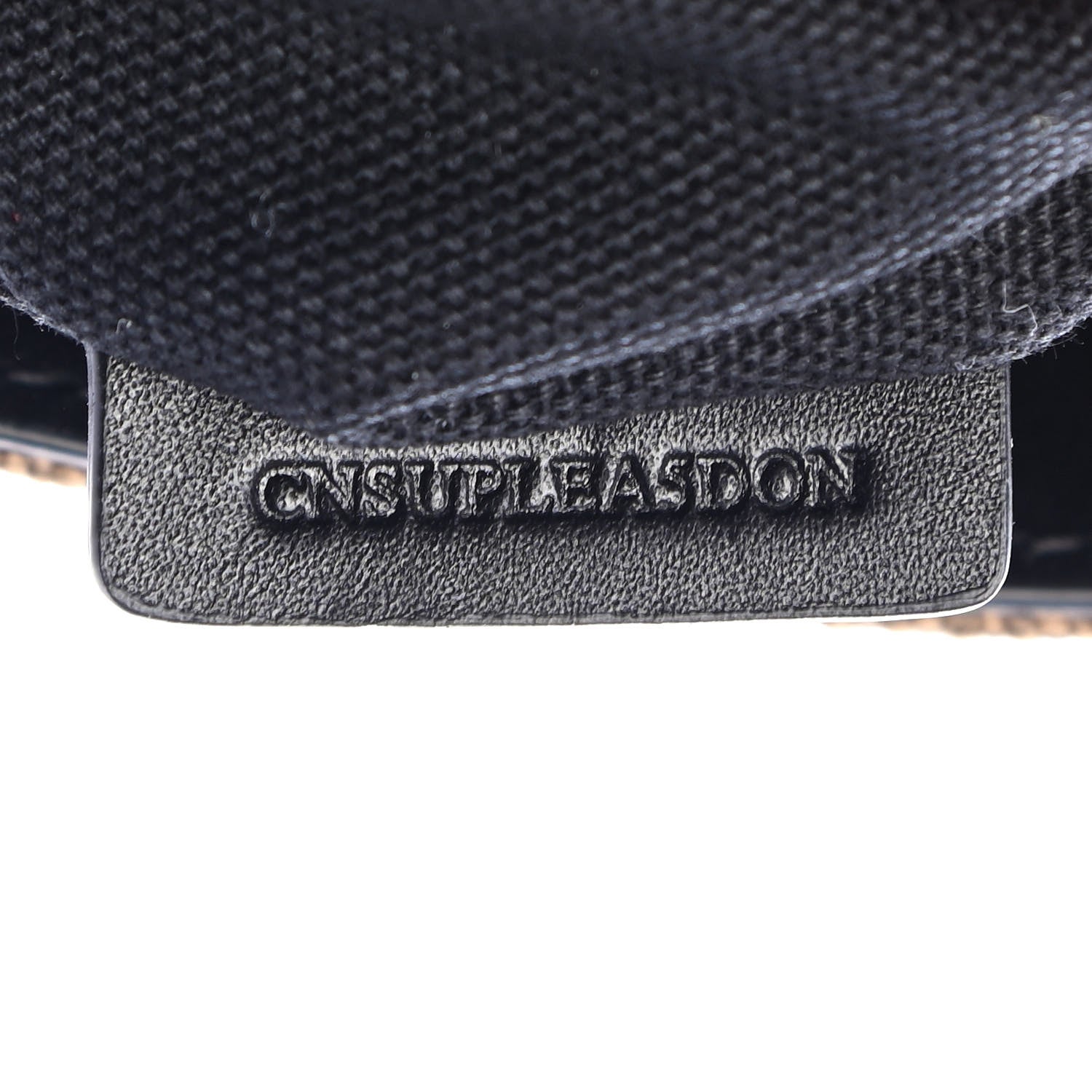 Burberry Canvas Mega Check Large Baildon Messenger Bag Black 7 of 10