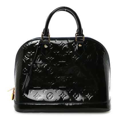Louis Vuitton Vernis Alma PM Blue Infini 1 of 9