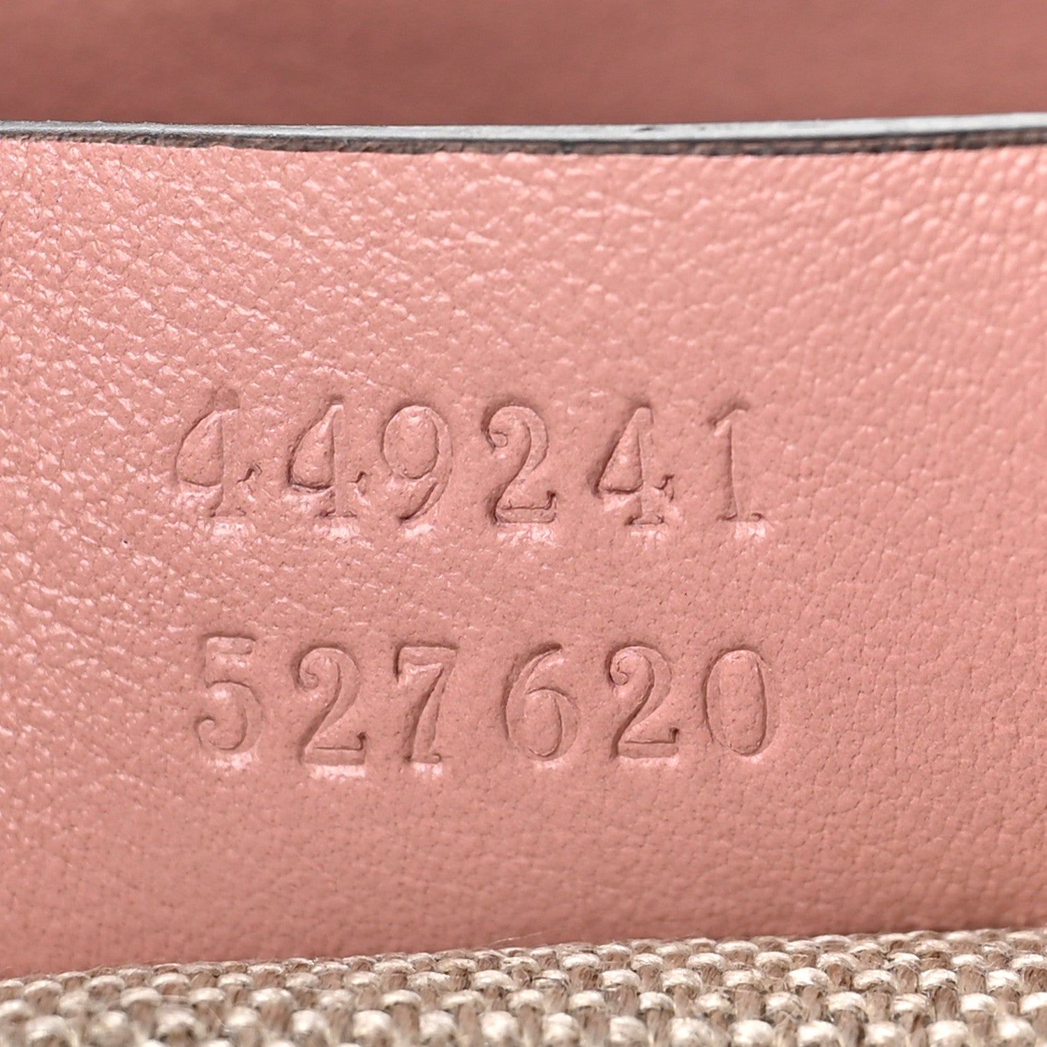 Gucci Microguccissima Small Bree Tote Soft Pink 7 of 9