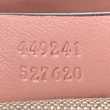 Gucci Microguccissima Small Bree Tote Soft Pink 7 of 9
