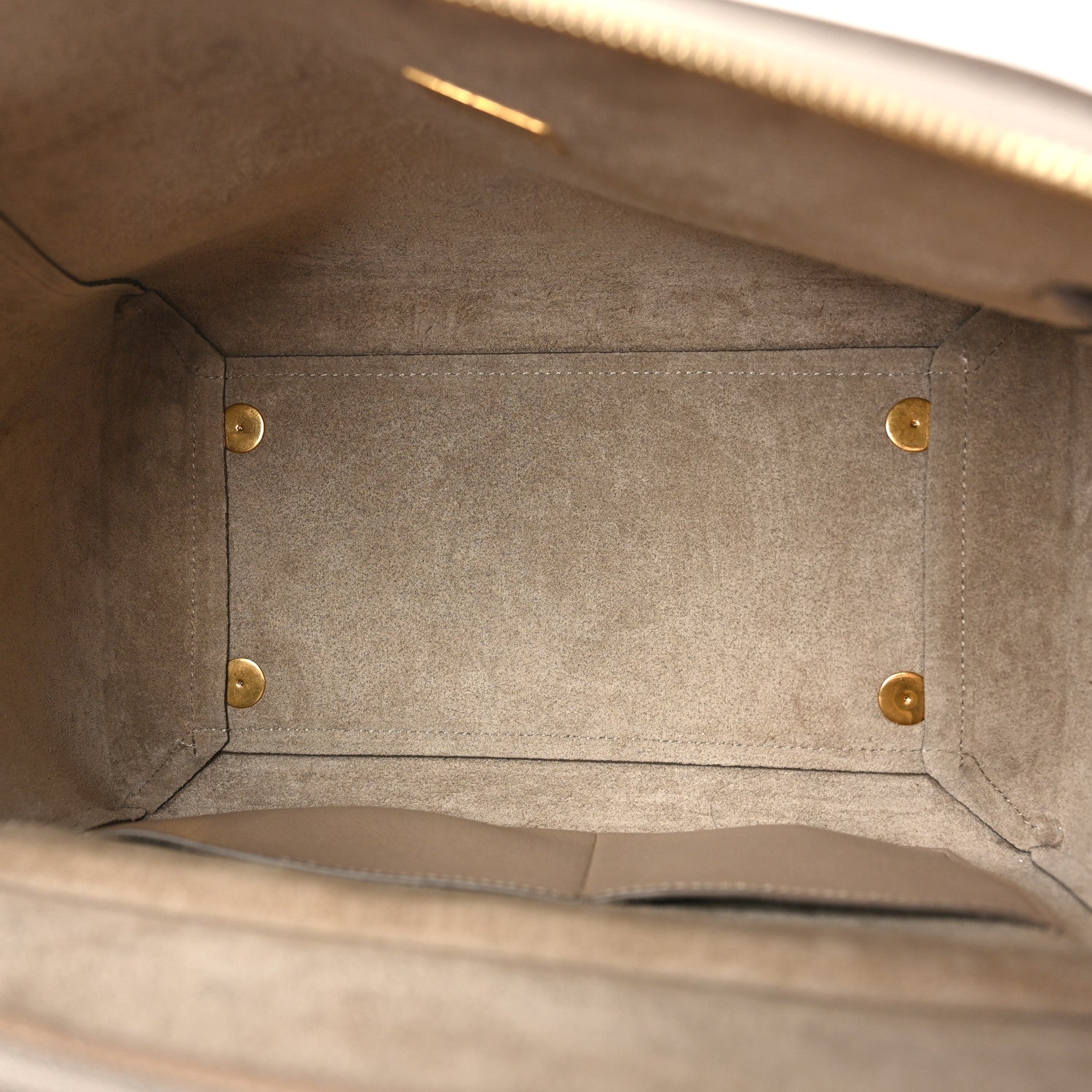 Celine Grained Calfskin Mini Belt Bag Light Taupe 5 of 11
