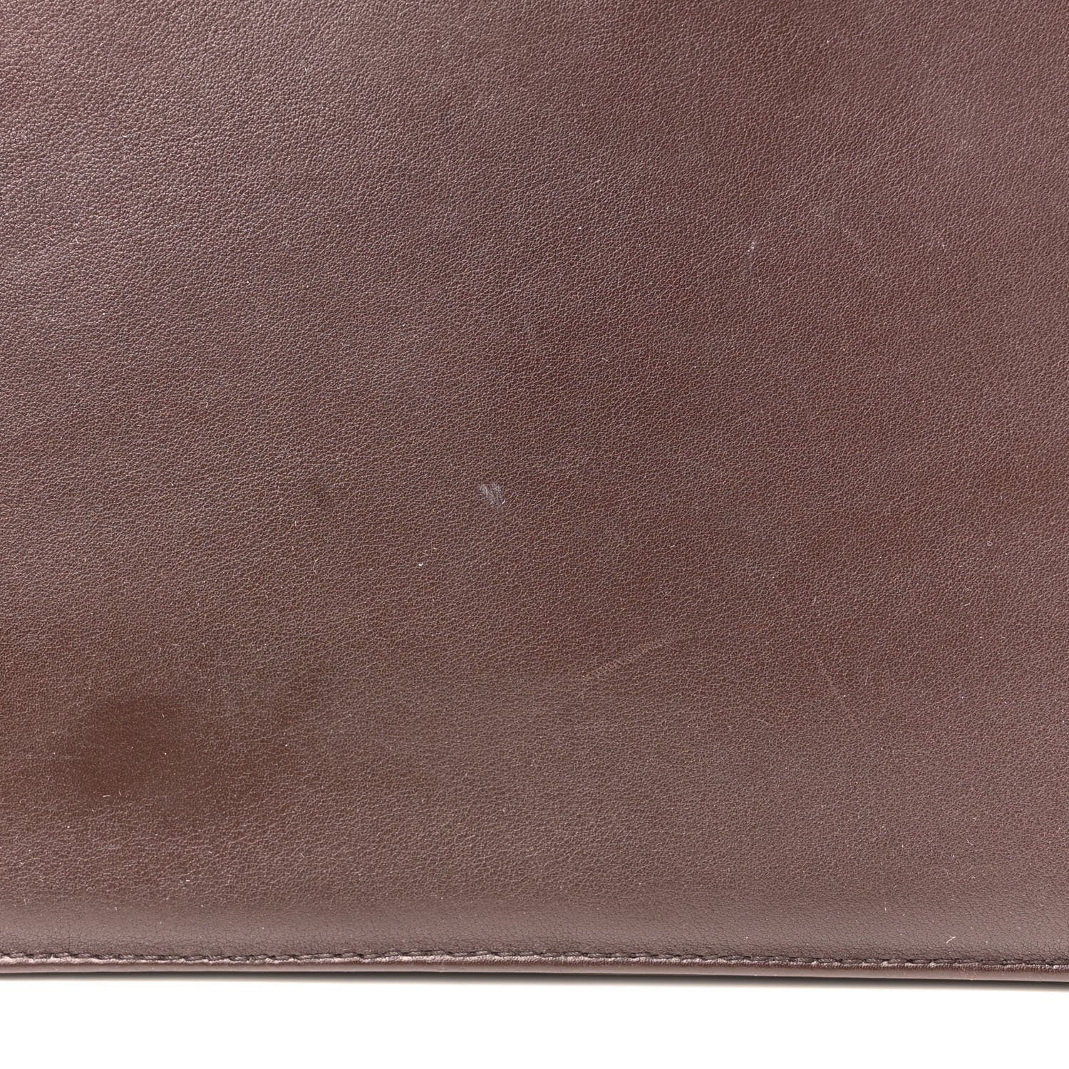 Chanel Lambskin CC Top Handle Bag Dark Brown 21 of 24