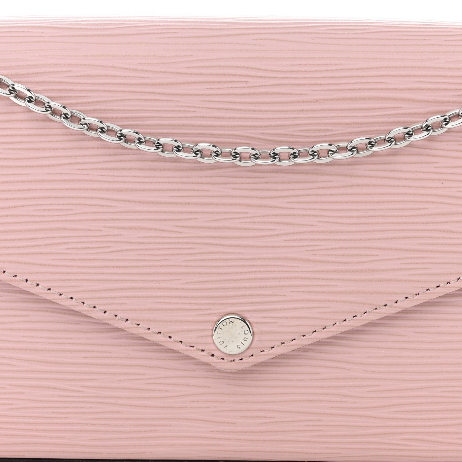 Louis Vuitton Epi Pochette Felicie Rose Ballerine 11 of 13
