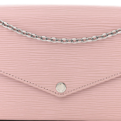 Louis Vuitton Epi Pochette Felicie Rose Ballerine 11 of 13