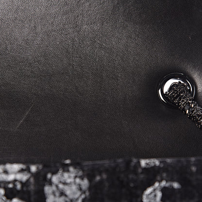Chanel Tweed Westminster Pearl Flap Black 13 of 15