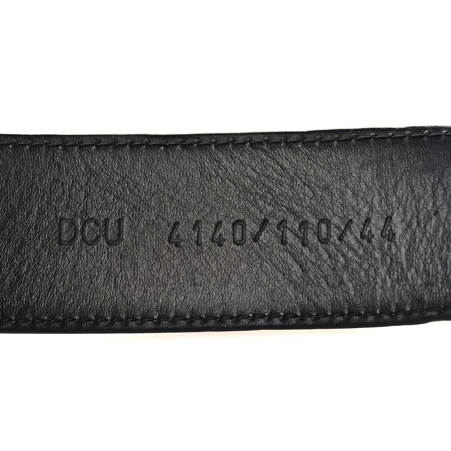 Calfskin 4cm La Medusa Belt 110 44 Black