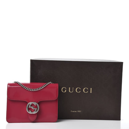 Gucci Shade Lux Calfskin Small Interlocking G Shoulder Bag Petunia 10 of 10