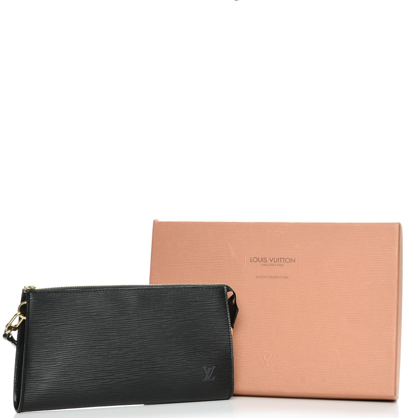 Epi Pochette Accessories 24 Black