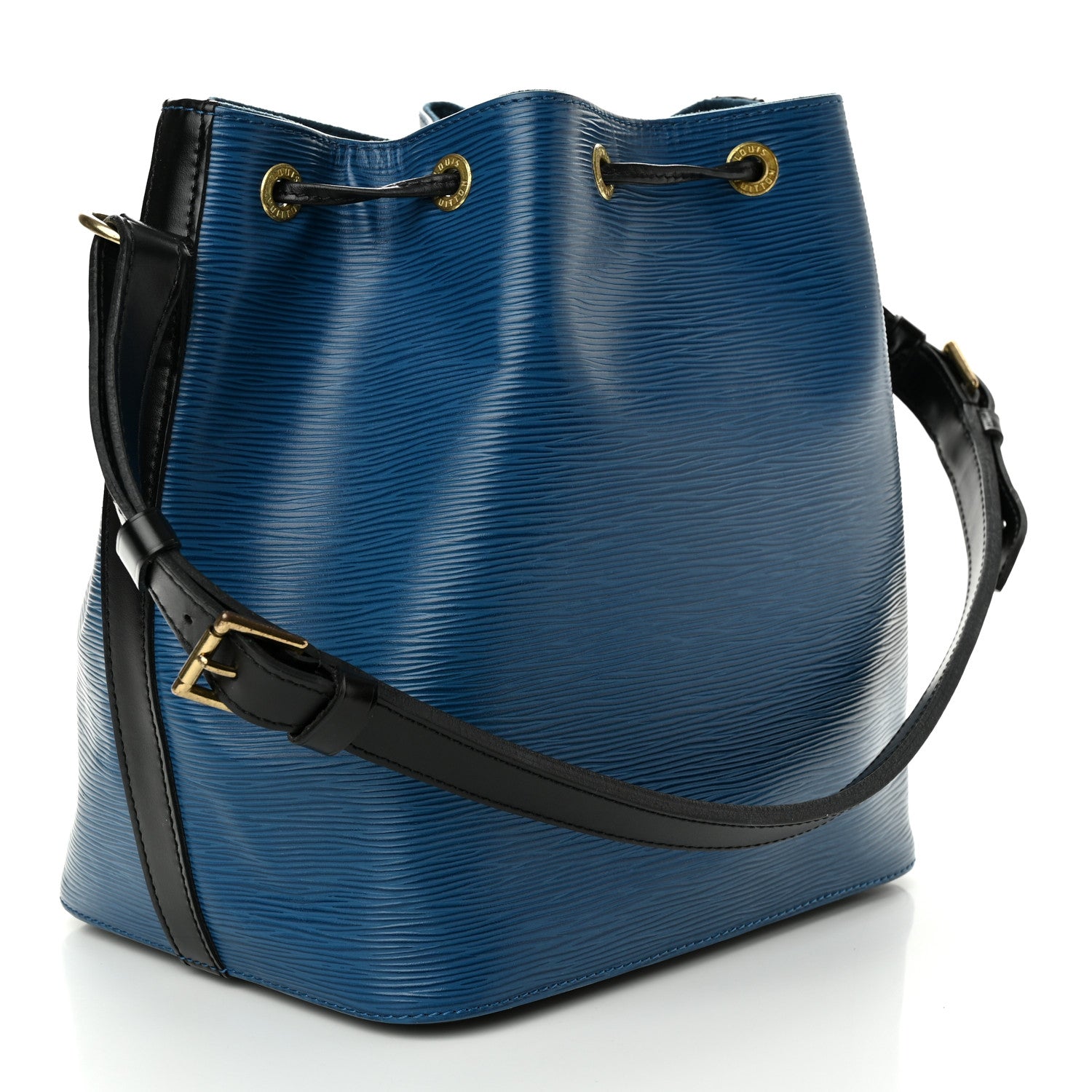 Louis Vuitton Epi Petit Bi-Color Noe Toledo Black 3 of 13