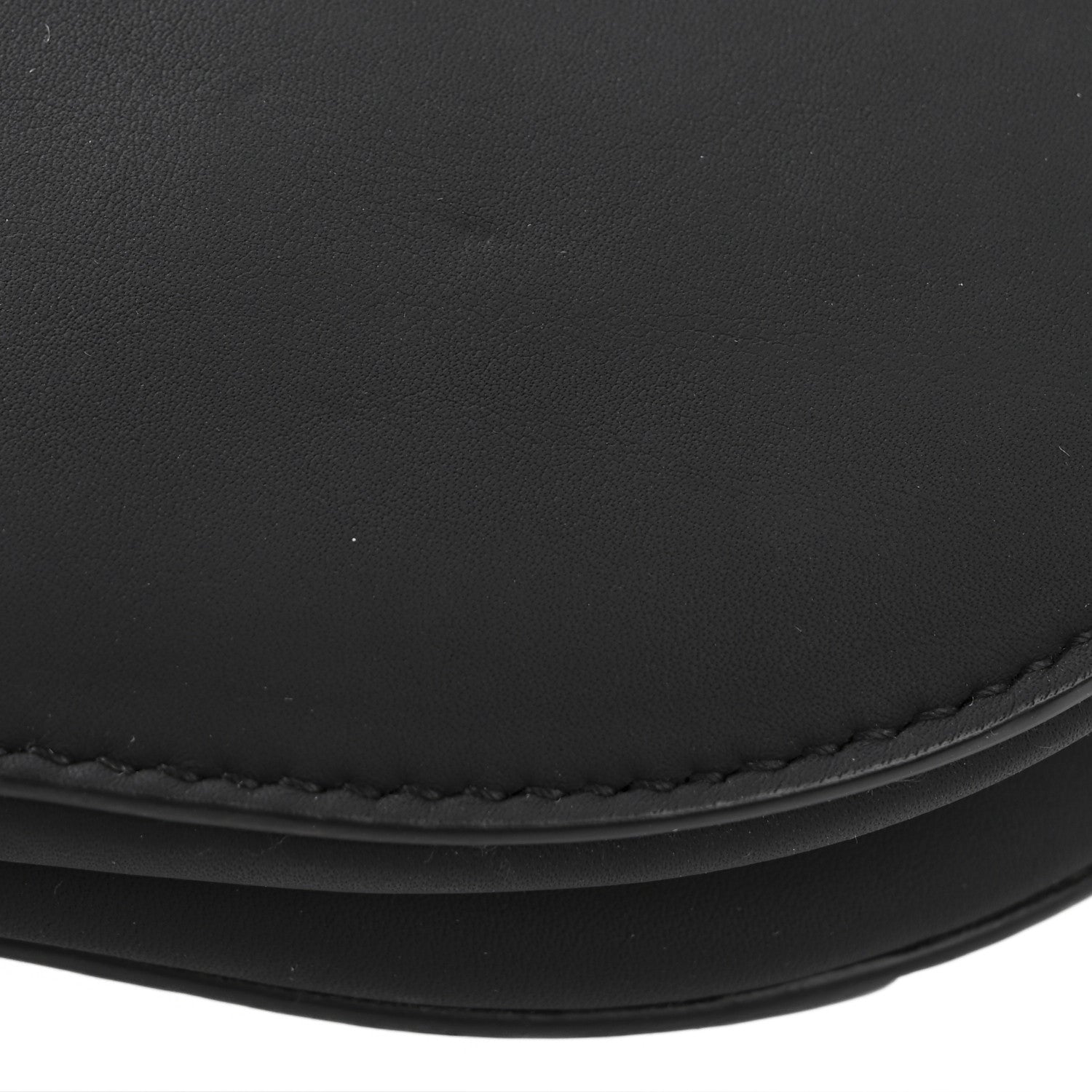 Christian Dior Ultra Matte Calfskin Mini Saddle Bag Black 12 of 12