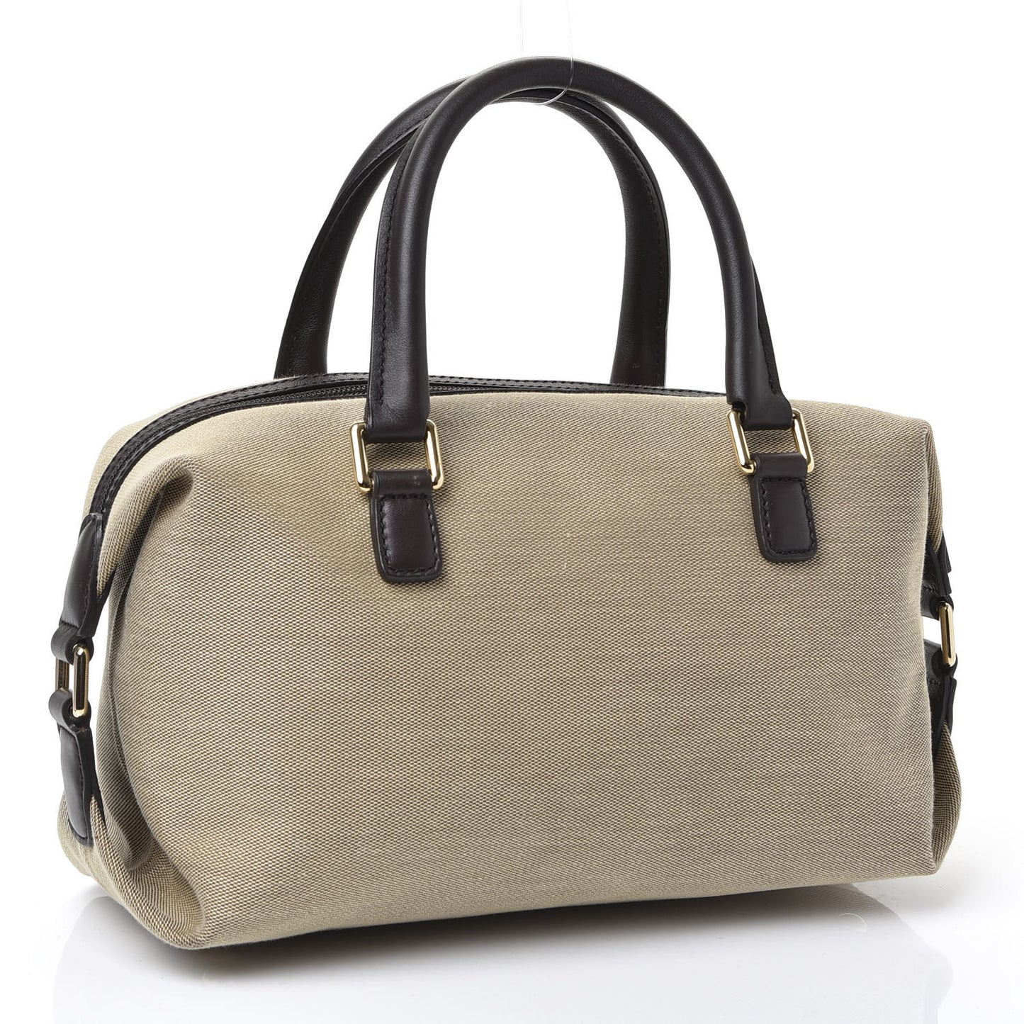 Canvas Small Satchel Beige