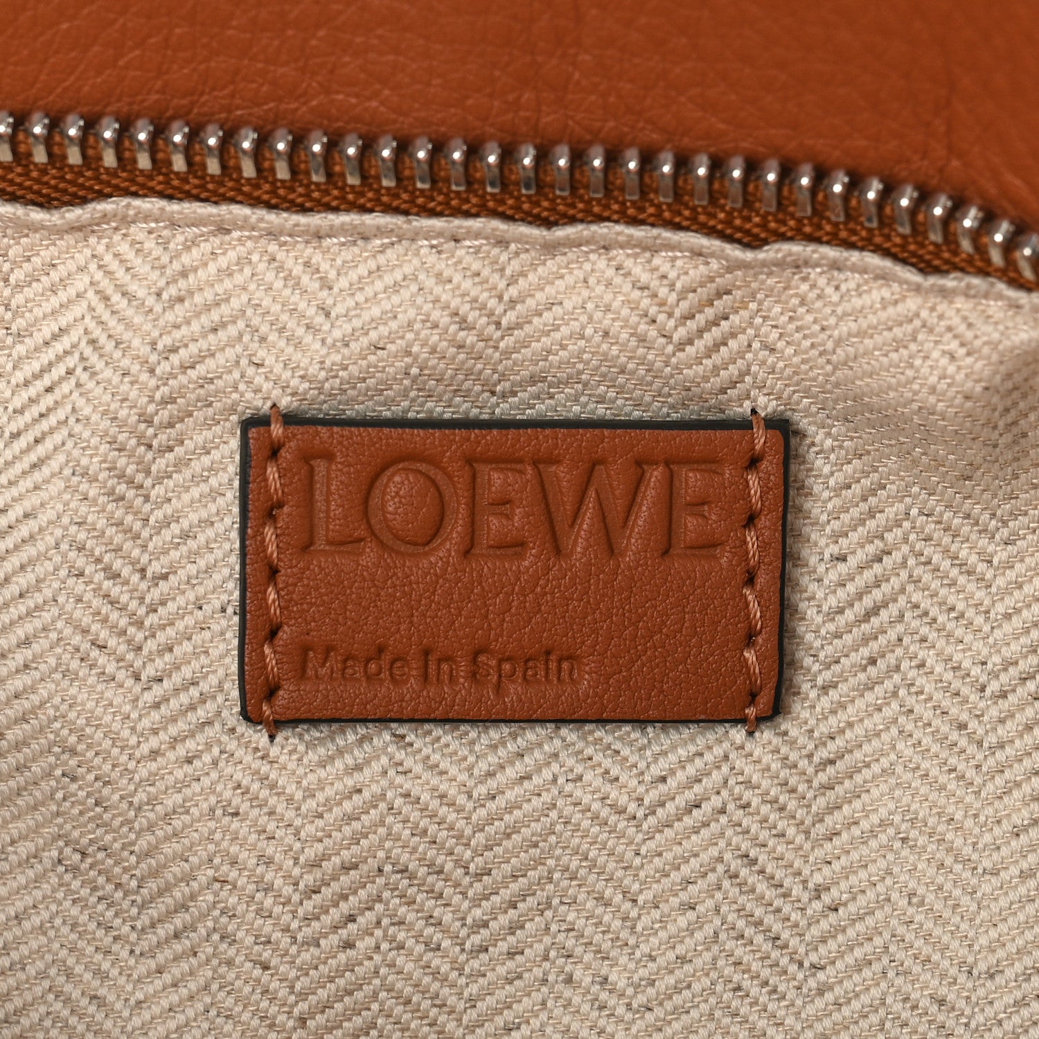 Loewe Calfskin Small Puzzle Bag Tan 6 of 8