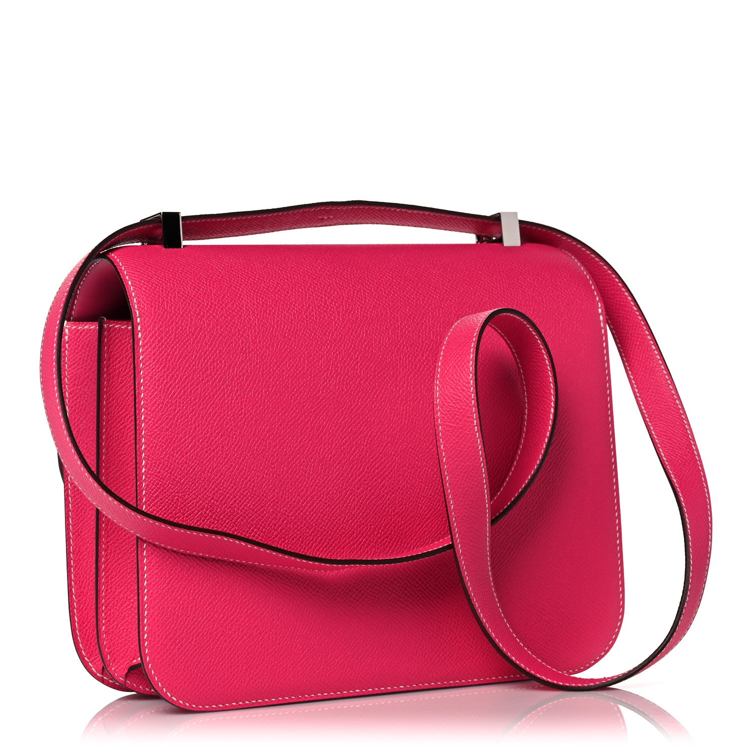 Hermes Epsom Constance 24 Rose Tyrien 3 of 10
