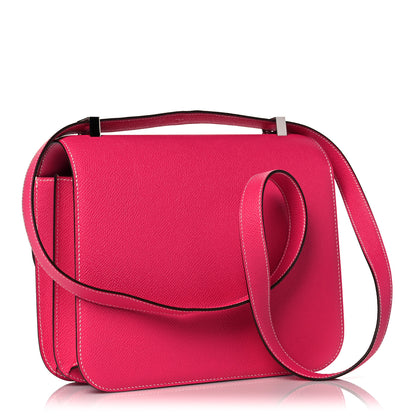 Hermes Epsom Constance 24 Rose Tyrien 3 of 10