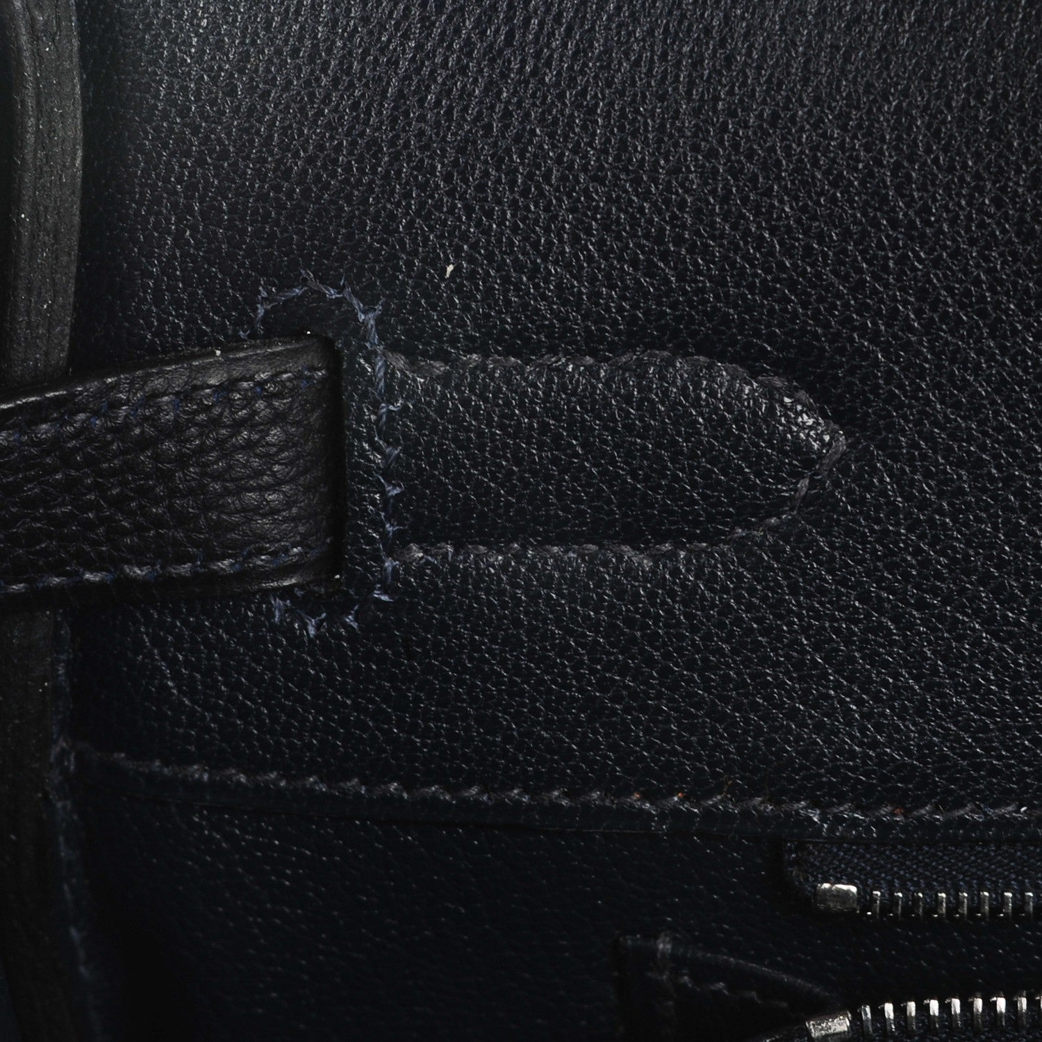 Hermes Togo Vibrato Birkin 35 Indigo 16 of 24