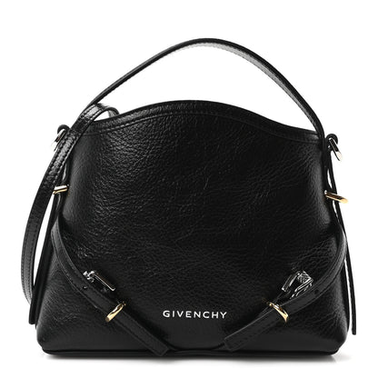 Givenchy Tumbled Calfskin Nano Voyou Bag Black 1 of 10