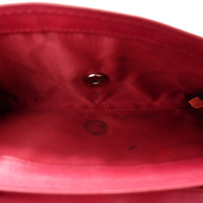 Chanel Calfskin Stitched Clutch Flap Red 5 of 11
