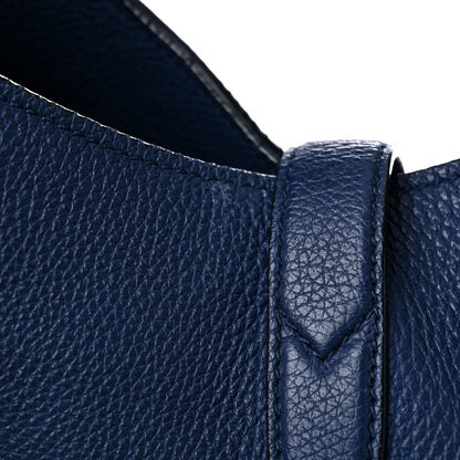 Gucci Soft Grained Calfskin Large Jackie Hobo Classic Blue Marine 16 of 26