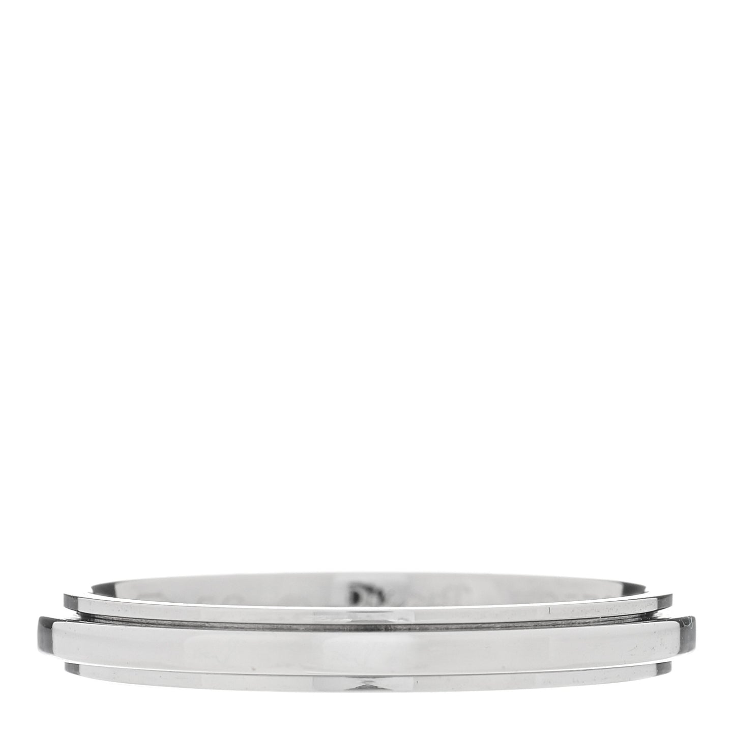 18K White Gold Possession Wedding Ring 56 7.5